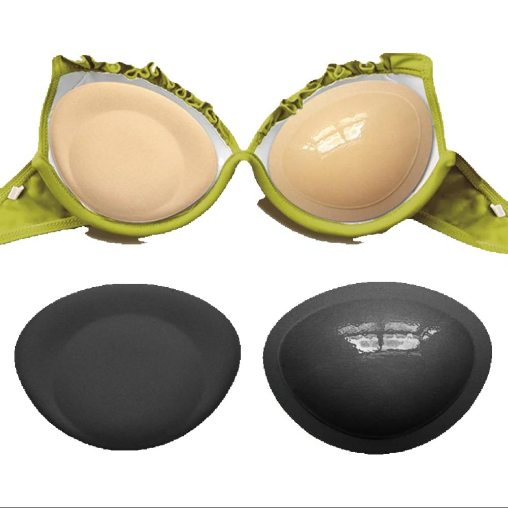 Push Up Bra Silicone - 4cm Thick Bra Pads Insert Reusable