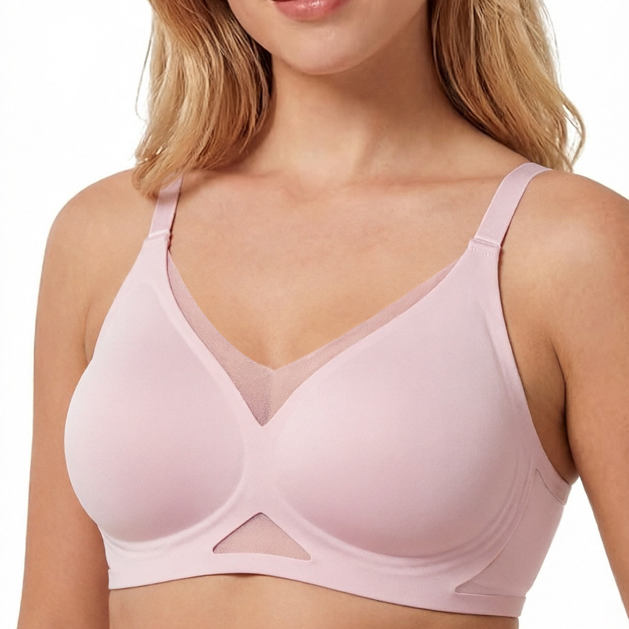 Women's Seamless Wire-Free Bra - Plunge Bra Push Up review and price