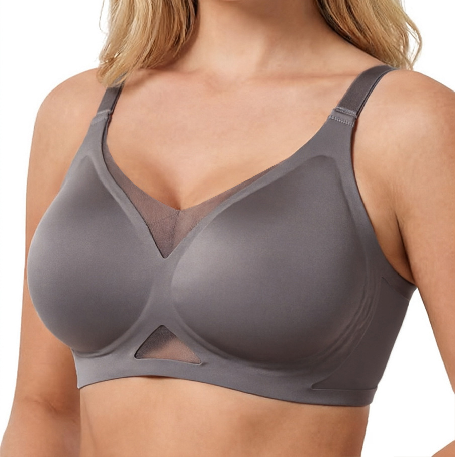 Women's Seamless Wire-Free Bra - Plunge Bra Push Up review and price